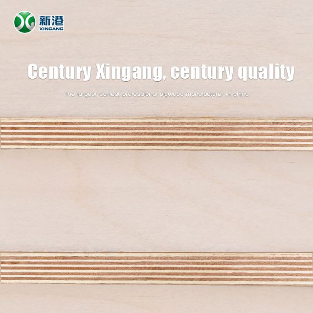 1200mm*2400mm Solid Wood Multilayer Board Poplar Laminate Board Plywood