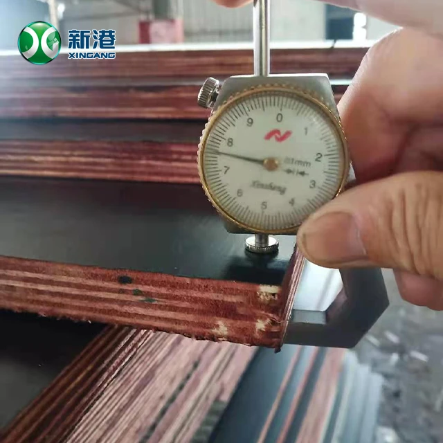 Betonimuotoinen Vaneri Kalvovaneri Mlim Marine Vaneri 4'x8' 16mm/18mm Shandong Vaneri