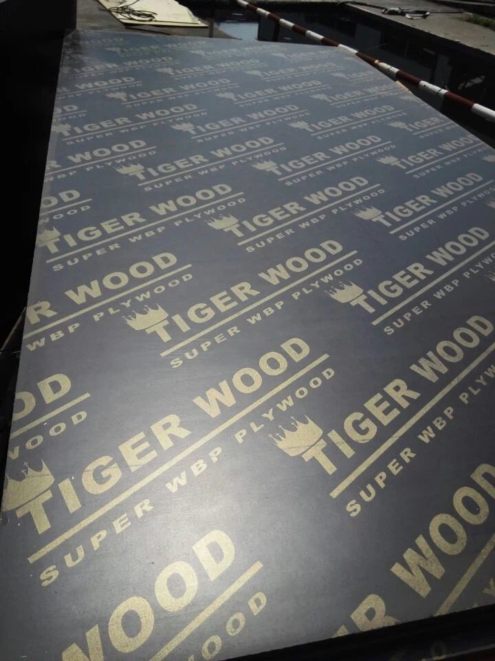 Two Time Hot Press Time Poplar Core Film Faced Plywood Concrete Use Plywood Shuttering Plywood
